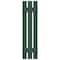 Ekena Millwork 12-in. W x 35-in. H Mid-America Vinyl, Standard Size Three Board Spaced Shutters, 028, Forest Green, PR 00031235028 - alternate 4